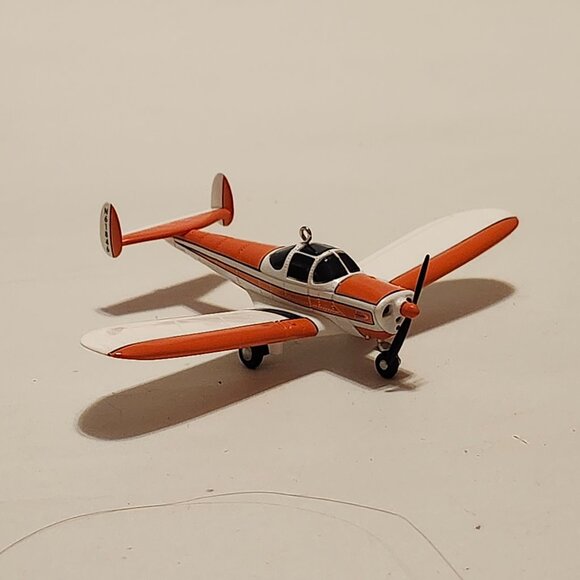 Hallmark Keepsake ornament of an Ercoupe 415-D airplane "Sky's The Limit" Series - Picture 3 of 7
